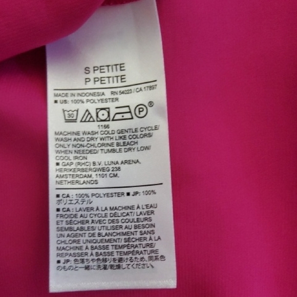 Banana Republic Fuchsia Blouse Size SP - Picture 11 of 11